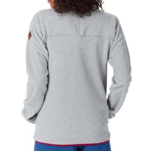 - Burton Indigo Guatikat Monument Heather Anouk Fleece Anorak Women Size XS - Picture 4 of 11